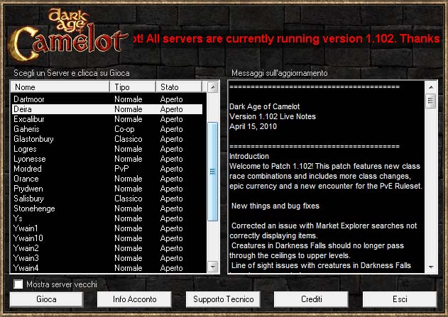Server Europei