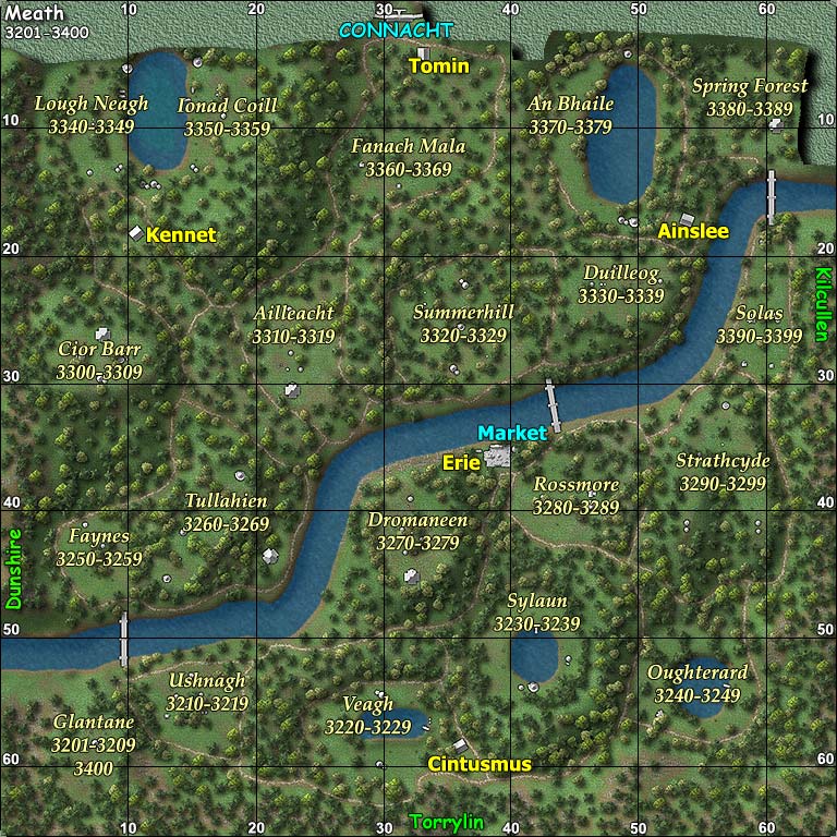 daoc hibernia silvermine mts map